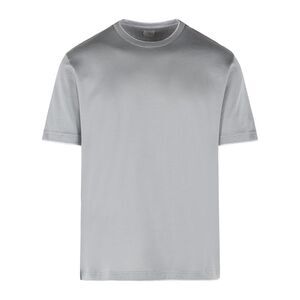 Eleventy Light Blue Cotton T-Shirt Men